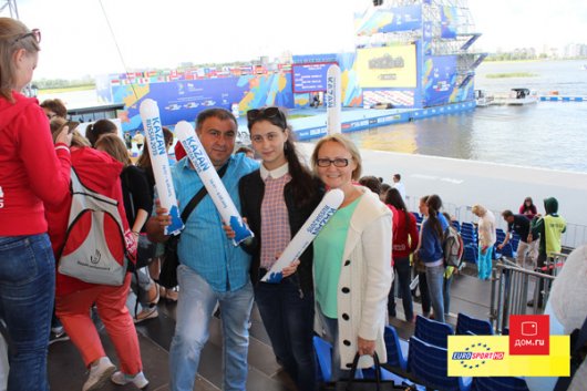 Ижевские абоненты «Дом.ru» посетили чемпионат по водным видам спорта