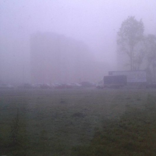 Ижевчане сфотографировали туман 26 августа