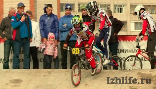В Ленинском районе Ижевска появился BMX-велодром