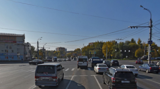 На выезде с СХВ на Воткинское шоссе в Ижевске сделали две полосы для поворота направо