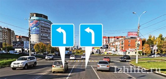 Дорожные изменения в Ижевске: изменилась схема проезда перекрестка Пушкинская – Майская