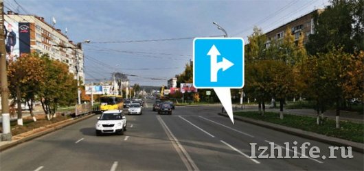 Дорожные изменения в Ижевске: изменилась схема проезда перекрестка Пушкинская – Майская