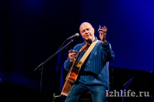 О чем горожане спрашивали певца Алексея Кортнева на концерте в Ижевске