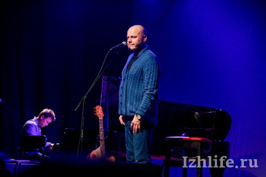 О чем горожане спрашивали певца Алексея Кортнева на концерте в Ижевске