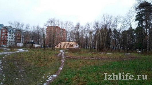 Что строят в «Козьем парке» в Ижевске?