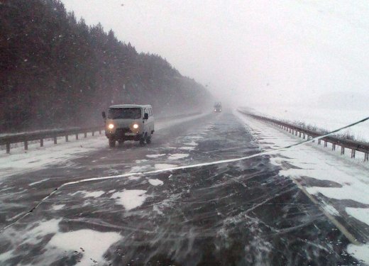 Непогода в Ижевске: что происходит на дорогах города?