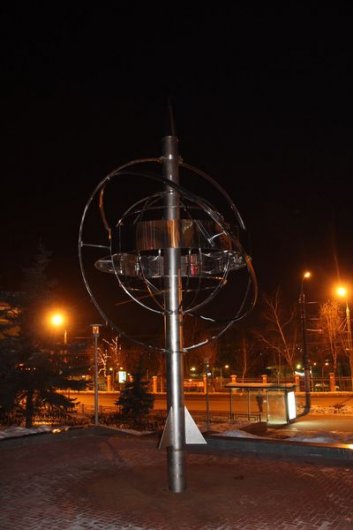 В Ижевске появился памятник ракете