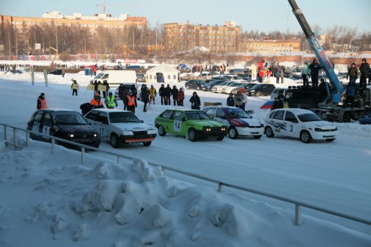 1-й этап Чемпионата Удмуртии по зимним трековым гонкам прошел в Ижевске