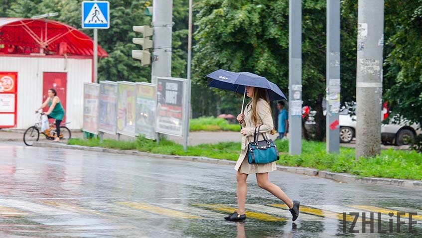 Погода в ижевске летом. Пешеходы в дождливую погоду.