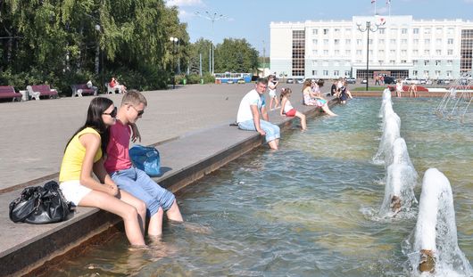 Апрель будет жарким. Три дня дождя Ижевск.