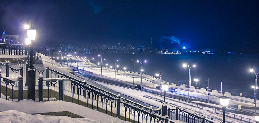 Фото Ижевска Зимой