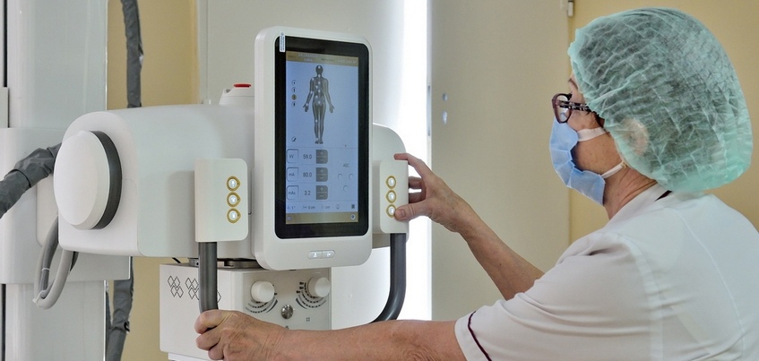 Новый рентген-аппарат начал работать в детской поликлинике Ижевска