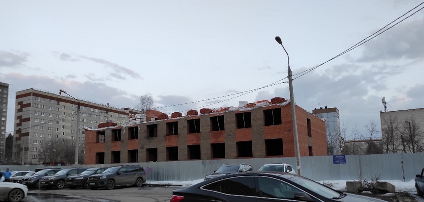 Есть вопрос: что строят около школы №87 на улице Холмогорова в Ижевске?
