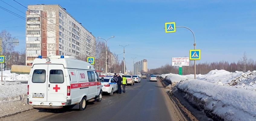 80-летнюю женщину сбили на ул. Союзной в Ижевске