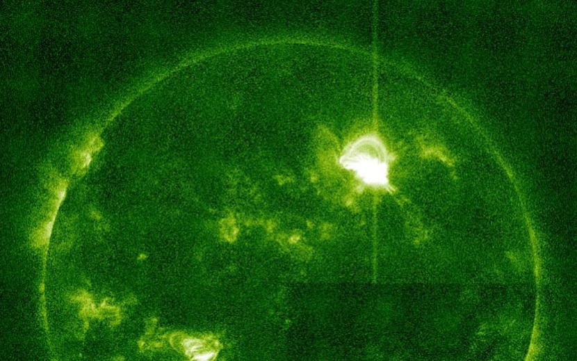 Крупную вспышку зафиксировали в северном полушарии Солнца. Фото: xras.ru 