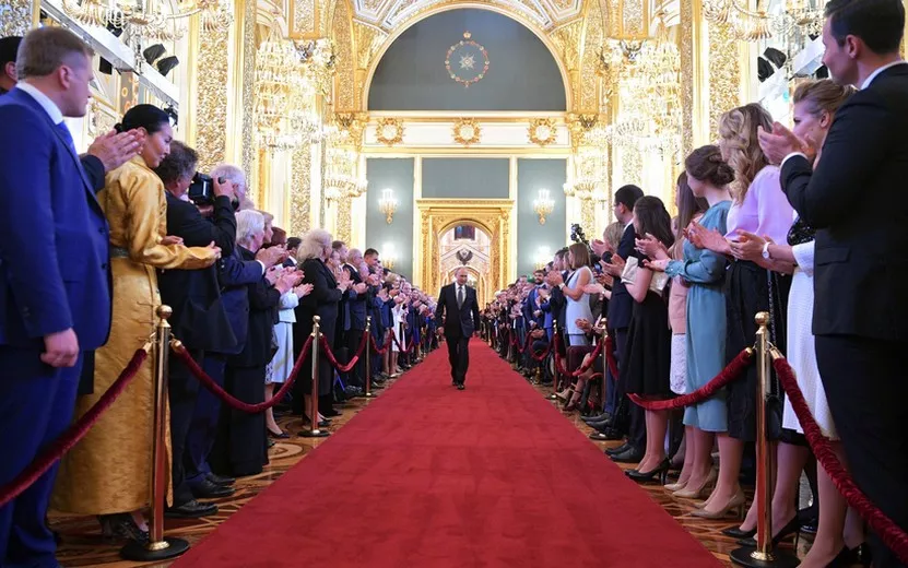 Онлайн: инаугурация Президента России Владимира Путина